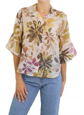 Camicia fantasia floreale 